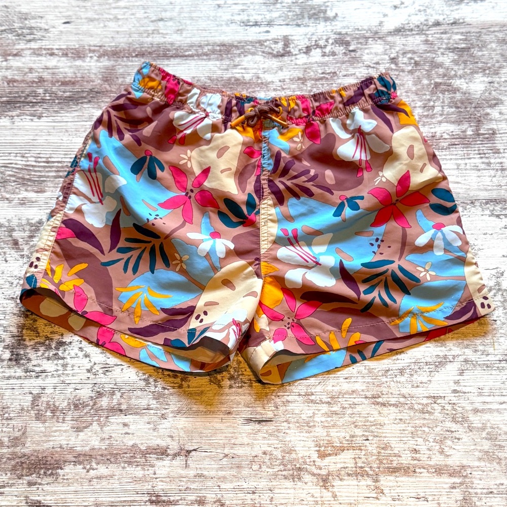 Zara Kids‎ Swim Trunks - Multicolor Floral boys Size 11/12